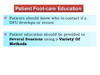 Dfu Management Diabetic Foot Management Overview | PDF