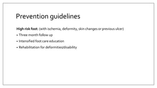 High Risk Foot Diabetic foot.pptx