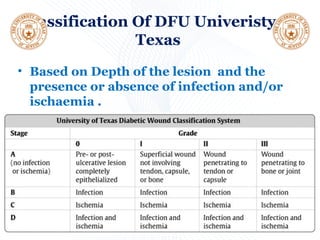 Dfu Management DIABETIC FOOT Management, and Other Avenues | PPTX