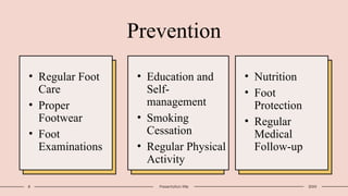 Diabetic foot ulcers: A brief introduction | PPTX