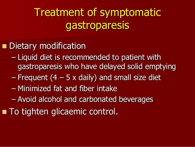 Domperidone For Diabetic Gastroparesis