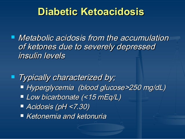 Diabetic ketoacidosis