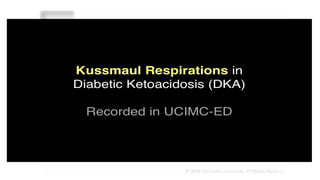 DIABETIC KETOACIDOSIS management in EMERGENCY DEPARTMENT | PPTX