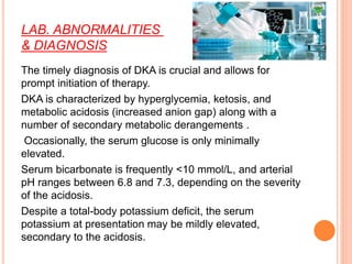 Diabetic ketoacidosis (2) | PPTX