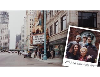 WSU Graduation, 1995
 
