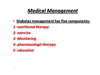 Diabetic mellitus pathophysiology