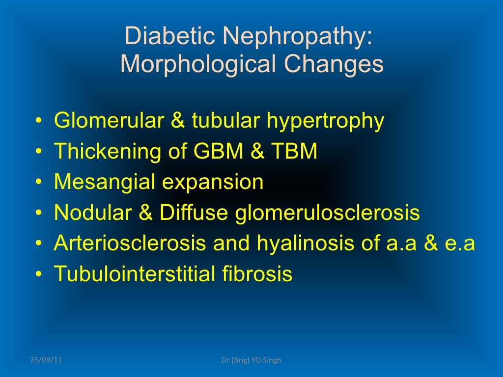 Diabetic nephropathy & lupus nephritis
