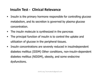 Diabetic Profile - Lab Diagnosis | PPTX
