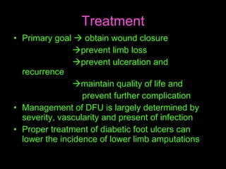 Dfu Management Diabetic related infection and management | PPT