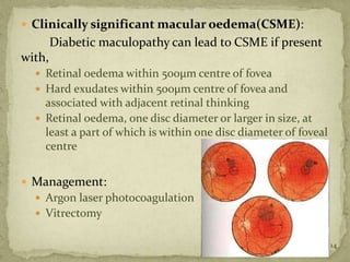 Diabetic retinopathy | PPT