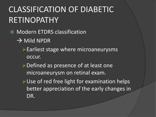 Diabetic retinopathy | PPTX