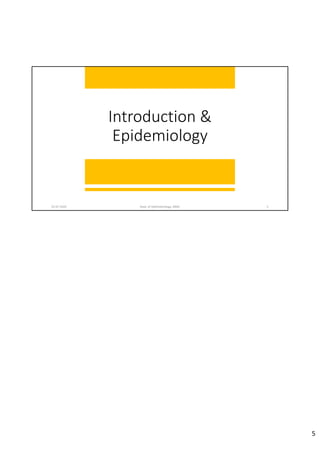 Introduction & 
Epidemiology
02‐07‐2020 Dept. of Ophthalmology, JNMC 5
5
 