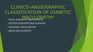 Diabetic Retinopathy- PDR and CSME | PPTX
