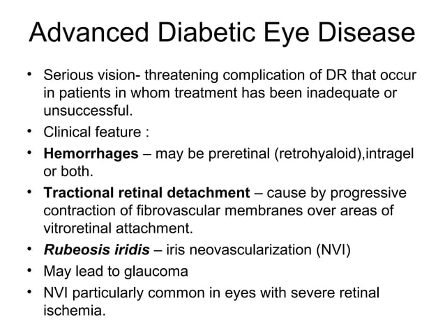 Diabetic retinopathy pathophysiology