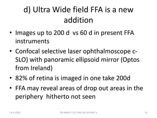 Ffa Instrument DR WANI'S TALK ON Diabetic Retinopathy Part II december 31 2022 for KLE ...