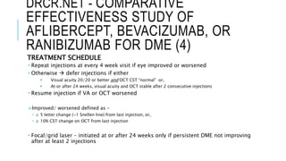 Resima Inj Diabetic retinopathy Trials | PPTX