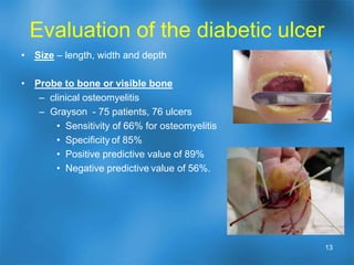 Causes of ulcers - NeurologicLoss of protective sensation (LOPS) Motor imbalances – Dropfoot and other motor function 	alterationAutonomic neuropathyCharcot Arthropathy / Charcot Joint10