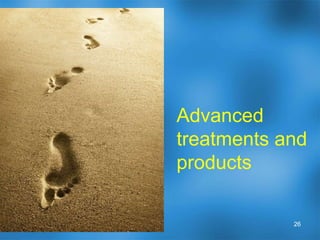 PAD – treatmentsMedical treatment for PADPlavix– inhibits platelet aggregation Pletal – inhibits platelet aggregation and provides vasodilationContraindicated in CHF.Trental– enhances platelet flexibility, full effects 90-120 daysTopical Nitroglycerin (nitroglycerin ointment, Nitrodur patches)Provideslocalizedvasodilation- increases wound perfusion.