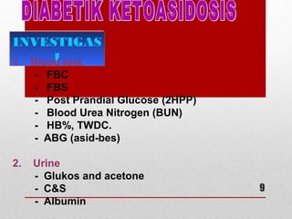 DIABETIK KETOASIDOSIS | PPT