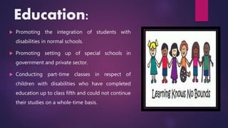 persons with disability act,1995 | PPTX