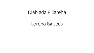 Diablada Pillareña
Lorena Balseca
 