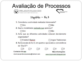 Avaliação de Processos 