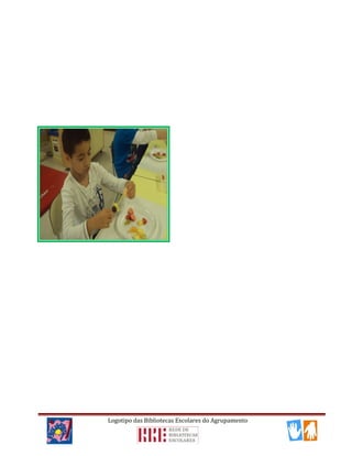 Logotipo das Bibliotecas Escolares do Agrupamento
 