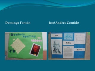 Domingo Fontán<br />José Andrés Cornide<br />