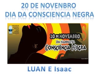 Dia da consciência negra ok