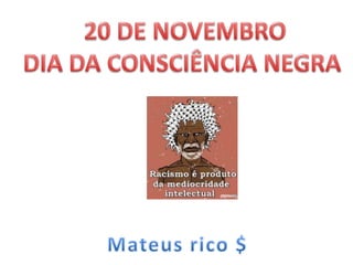 Dia da consciência negra ok