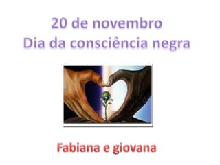 Dia da consciência negra ok