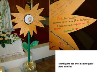 Mensagens dos anos da catequese para as mães 