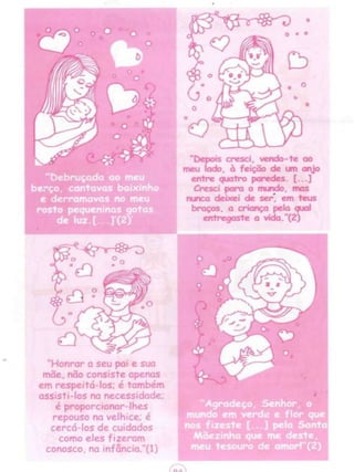 Cartilha Dia das mães -Aula Especial  