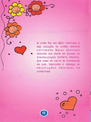 Cartilha Dia das mães -Aula Especial  