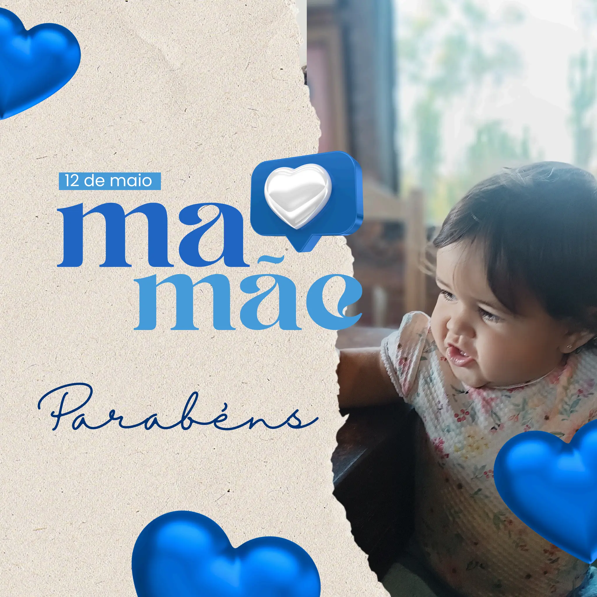 ma
mãe
Parabéns
12 de maio