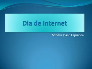 Dia de Internet Sandra Josee Espinoza 