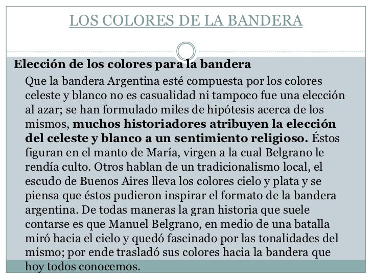 Dia de la Bandera Argentina para el 2º ciclo.