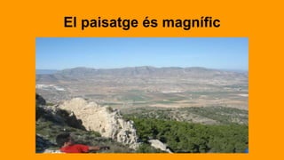 El paisatge és magnífic
 