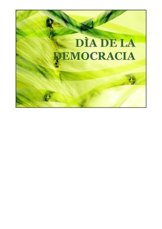 Dia de la democracia