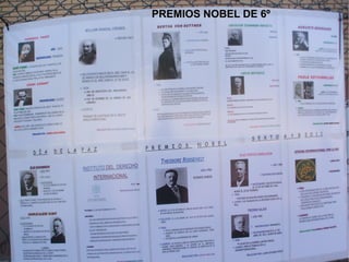 PREMIOS NOBEL DE 6º 