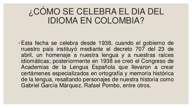 Dia Del Idioma Yfds