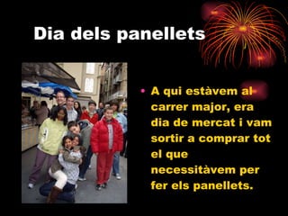 Dia dels panellets  ,[object Object]