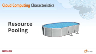 Cloud Computing Characteristics
Resource
Pooling
 