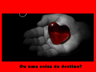 Ou uma coisa do destino? 