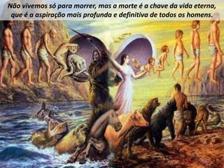 Não vivemos só para morrer, mas a morte é a chave da vida eterna,
que é a aspiração mais profunda e definitiva de todos os homens.
 
