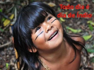 Dia do índio Palestra para educação infantil