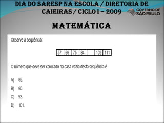 Matemática 