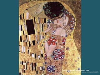 O Beijo (pormenor) Gustav Klimt , 1908  http://www.librodearena.com/post/alberka/el-rey-y-el-pintor--para-los-enamorados/27200/2755 