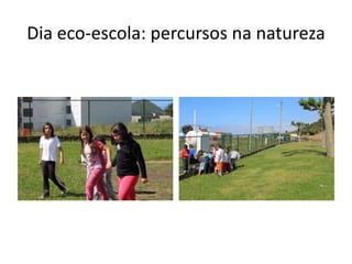 Dia eco-escola: percursos na natureza
 