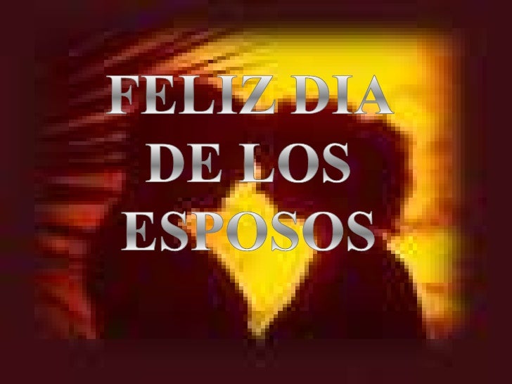 Dia esposos